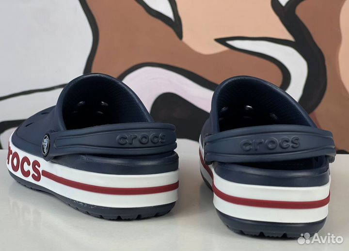 Crocs сабо синие 39-46