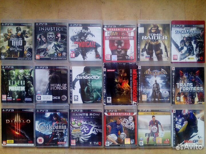 Игры на. сони 3