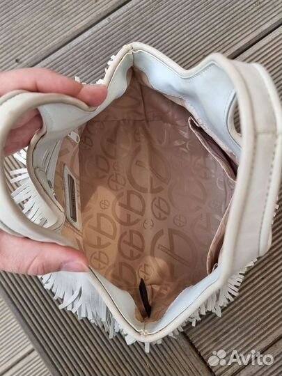 Сумочка Francesco Biasia с бахромой из нат. кожи