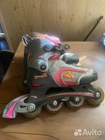 Роликовые коньки детские раздвижные