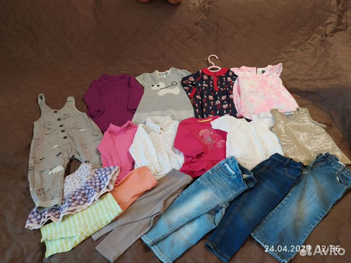 Пакет вещей на девочку 1,5-2 года