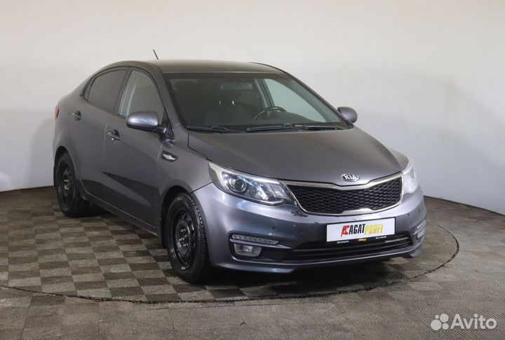 Kia Rio 1.6 МТ, 2016, 121 494 км
