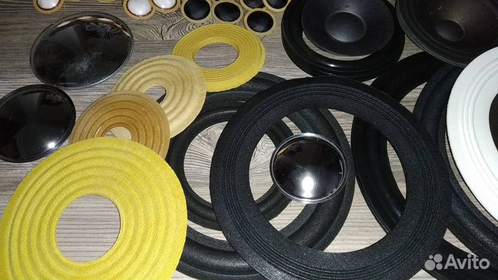 Подвесы диффузоры катушки пыльники для динамиков