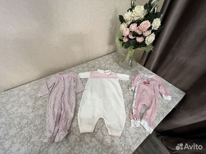 Детские вещи пакетом для девочек 68-86 (20 шт)