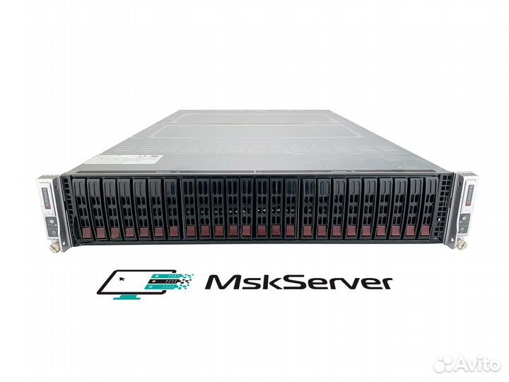 Сервер Supermicro 2028TP-HC1R 2x E5-2680v4 512Gb