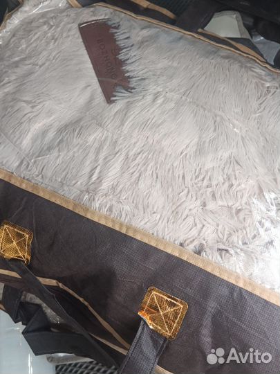 Пушистый Плед травка 220*240