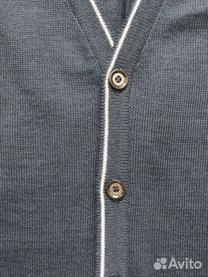 Трикотажный вязаный жилет на подростка 176-182 р