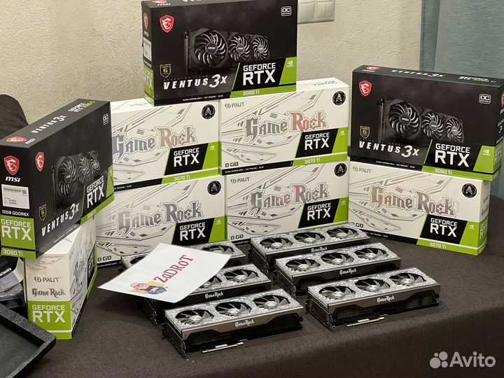 Видеокарты rtx gtx