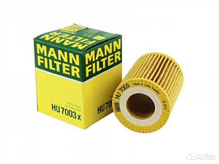 Фильтр масляный Mann-Filter HU7003X