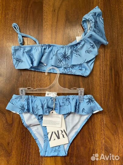 Новый купальник Zara для девочки 6-7 лет