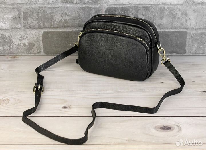 Сумка женская через плечо натуральная кожа