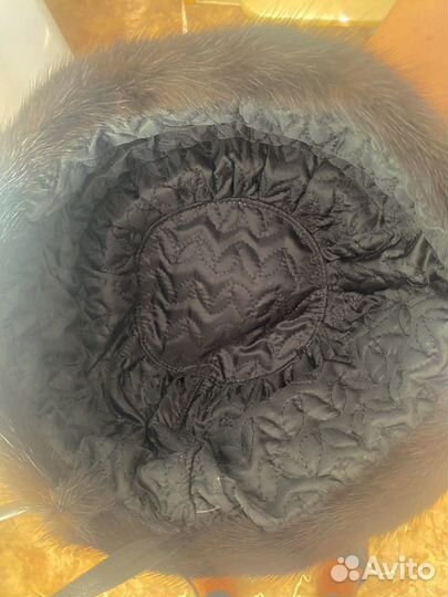 Шапка норковая женская