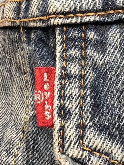 Джинсовая куртка мужская levis