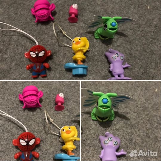 Киндер игрушки и липперы