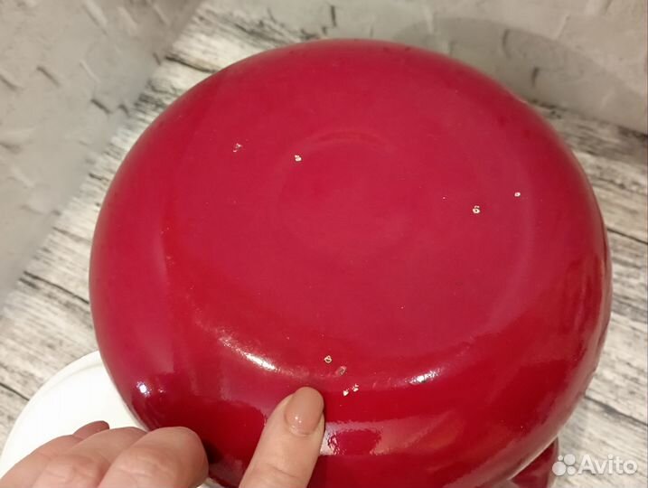 Чайник эмалированный новый