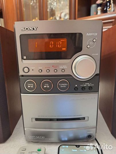 Музыкальный центр sony.Hi-Fi cупер звук.как новый