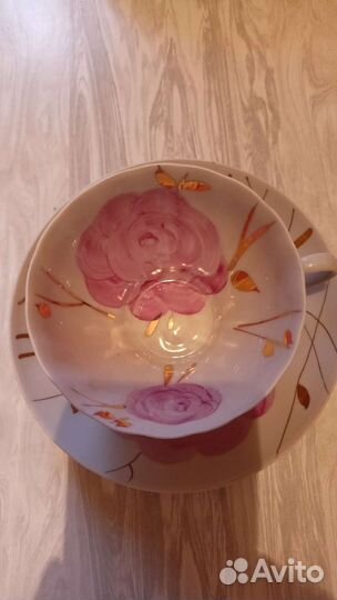 Чайная пара фарфор Дулево