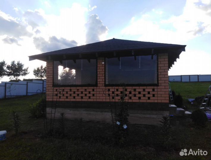 Мягкие окна для террасы