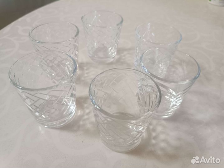 Набор стопок, рюмок 6 шт