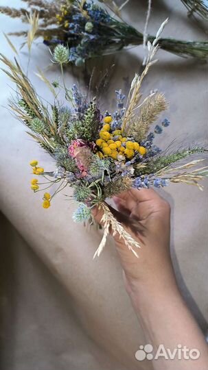 Букет из сухоцветов, лаванда