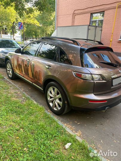 Infiniti FX35 3.5 AT, 2007, 126 000 км