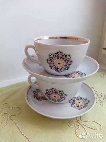 Чашка с блюдцем СССР