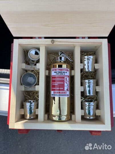 Огнетушитель бар в ящике