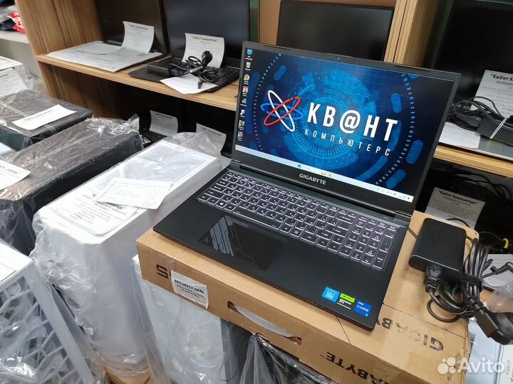 Новенький игровой ноутбук 12500H 32GB RTX4060