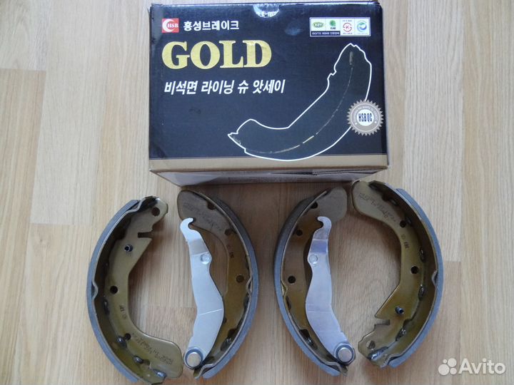 Колодки тормозные задние Nexia Espero Logan Largus