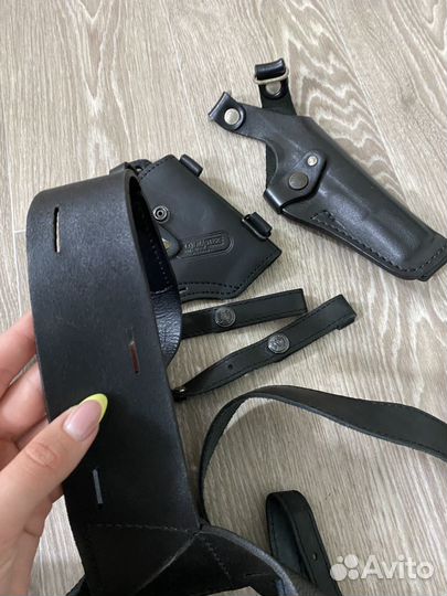 Кобуры и портупеи натуральная кожа