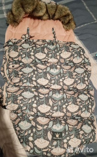 Зимний конверт в коляску