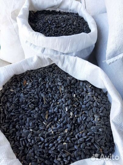 Семечки подсолнечника в мешках