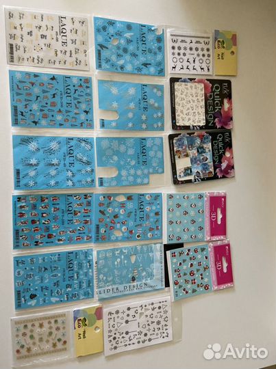 Наклейки для ногтей