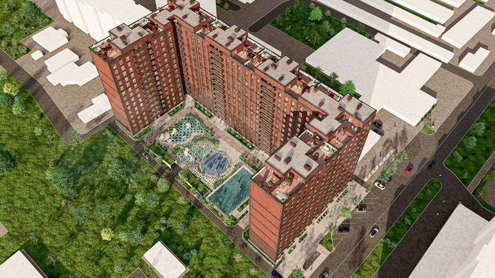 1-к. квартира, 41,1 м², 6/14 эт.