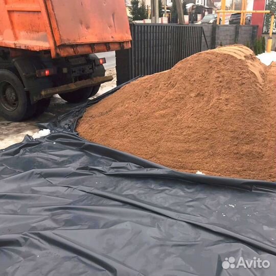 Песок сеянный доставка