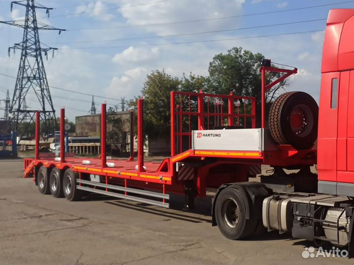 Полуприцеп трал (тяжеловоз) HARTUNG 94334.805-0000020, 2023