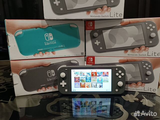 Новые Nintendo Switch Lite kefir все игры купить в Санкт-Петербурге с ...