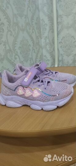 Кроссовки для девочки размер 36