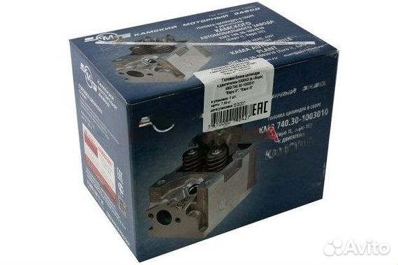 Головка блока камаз-евро в сборе