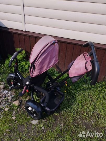 Велосипед с родительской ручкой