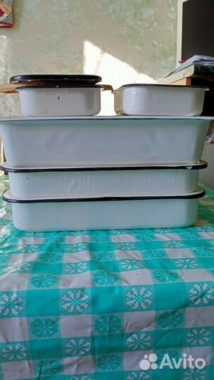 Эмалированная посуда СССР новая