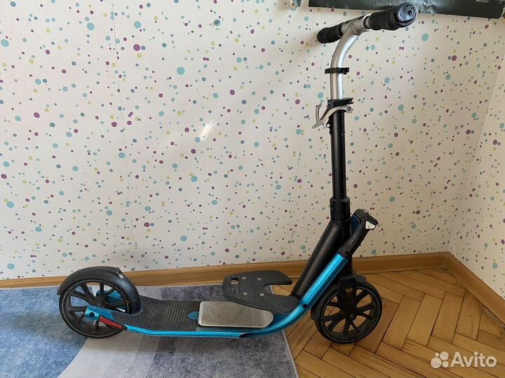 Самокат oxelo town 7 с подножкой для ребенка