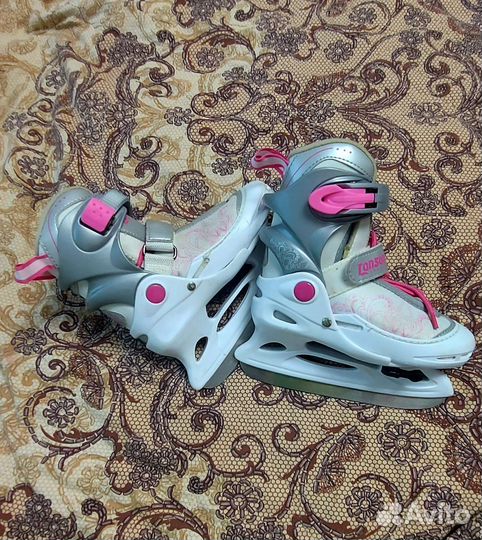 Коньки детские раздвижные