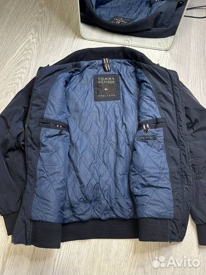 Утепленная нейлоновая куртка Tommy hilfiger оригин