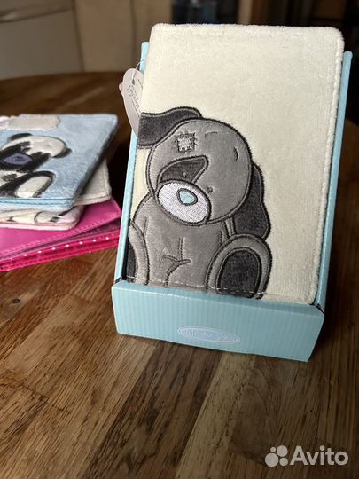 Me To You Плюшевая обложка для паспорта с собачкой