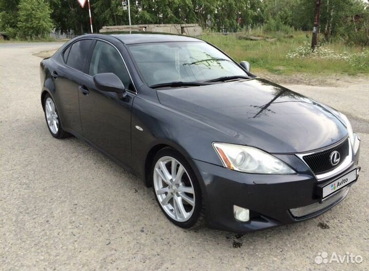 Lexus IS 2.5 AT, 2008, битый, 178 000 км