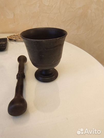 Ступа старинная чугунная, царский период с клеймом