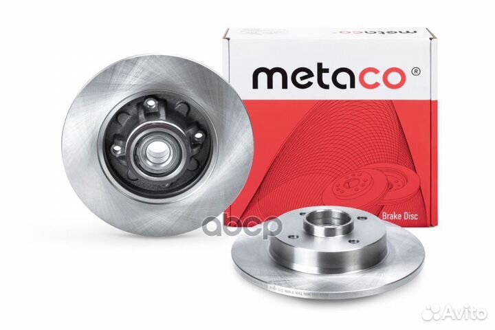 Диск тормозной peugeot 308 07- задн.подшип. 306