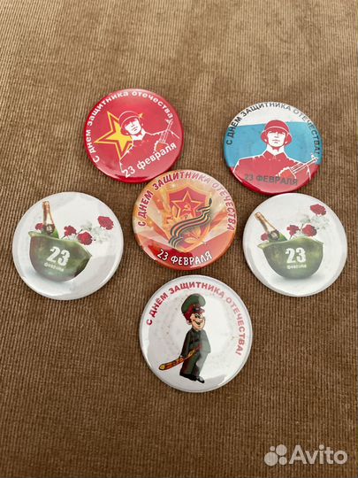Значки и магнитики к праздникам