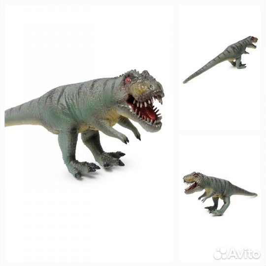 Динозавр, Тираннозавр, трицератопс, жираф